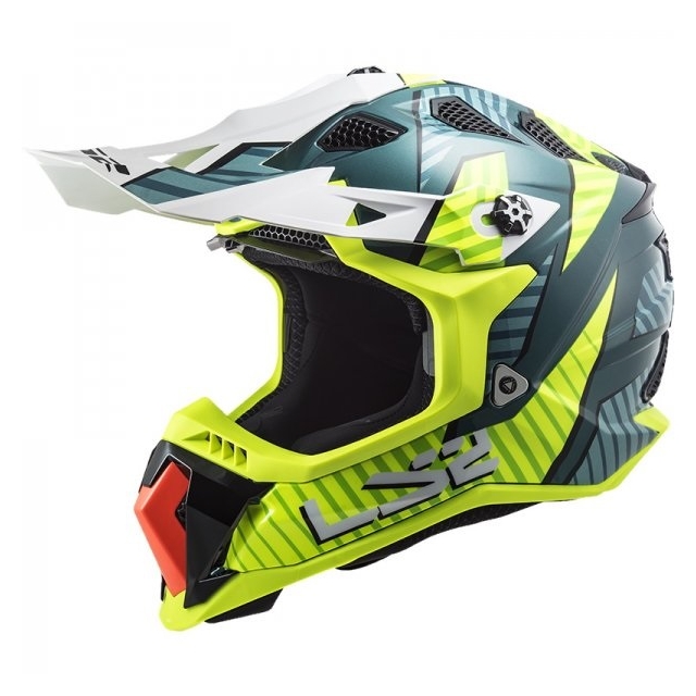 Kask LS2 MX700 Subverter Astro cobalt H-V yellow L